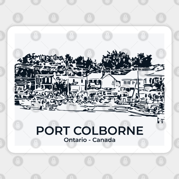 Port Colborne - Ontario Magnet by Lakeric